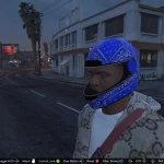 New Helmets For Franklin (Gucci Helmet Included) v1.0
