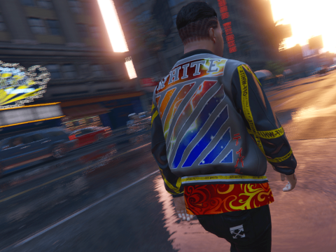 Off White Super Jacket for Franklin 1.0