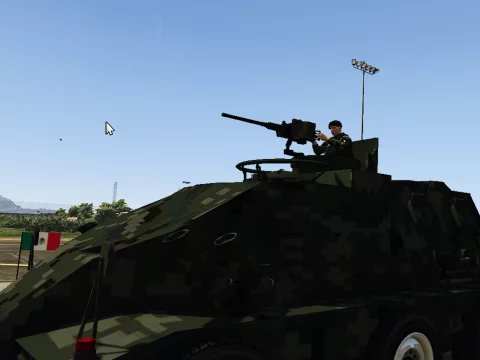 Panhard VCR of the Mexican Army [Add-on | FiveM] 1.5