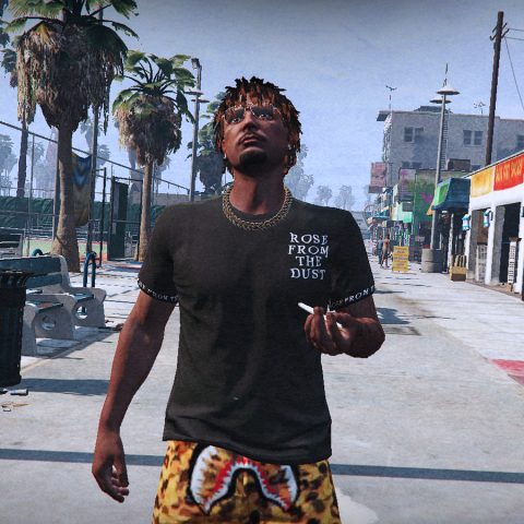 'Rose From The Dust' T-Shirt Pack 1.0 FINAL – GTA 5 mod