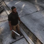 Silver Steel machete retexture 2.0