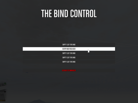 The Bind Control 1.0