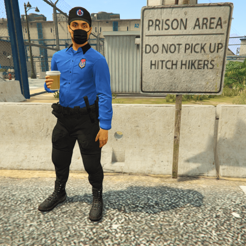 Turkish Prison Guard Ped 1.0 – GTA 5 mod