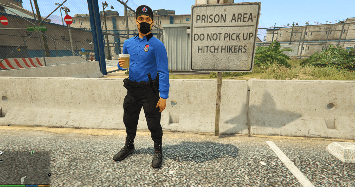 Turkish Prison Guard Ped 1.0 – GTA 5 mod