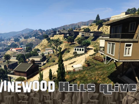 Vinewood Hills Alive [Map Editor - ymap] 1.7