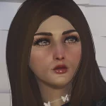 3D Eyelashes for MP Female 1.0