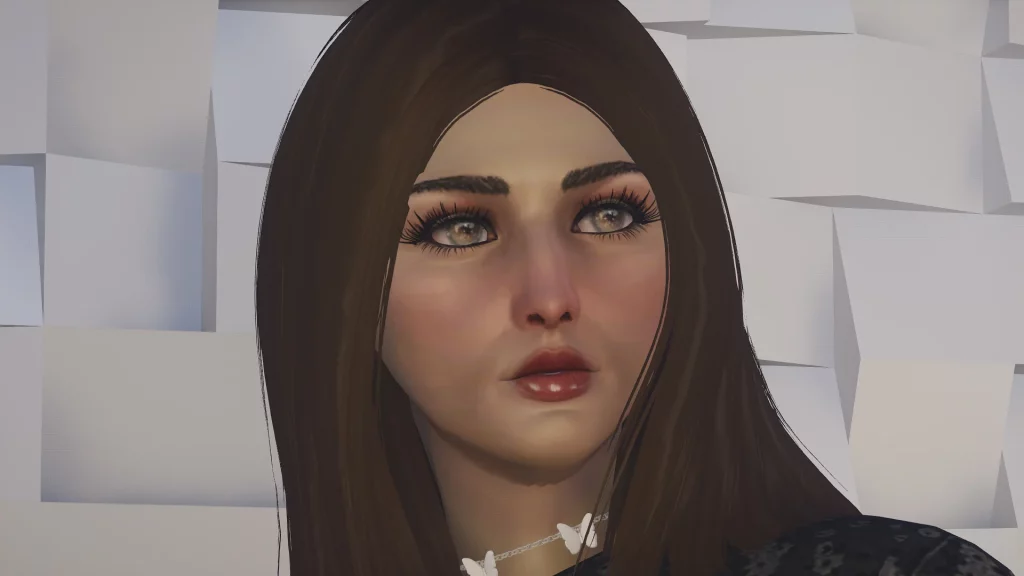 3D Eyelashes for MP Female 1.0