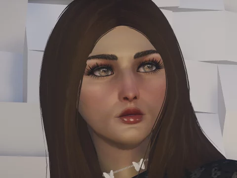 3D Eyelashes for MP Female 1.0
