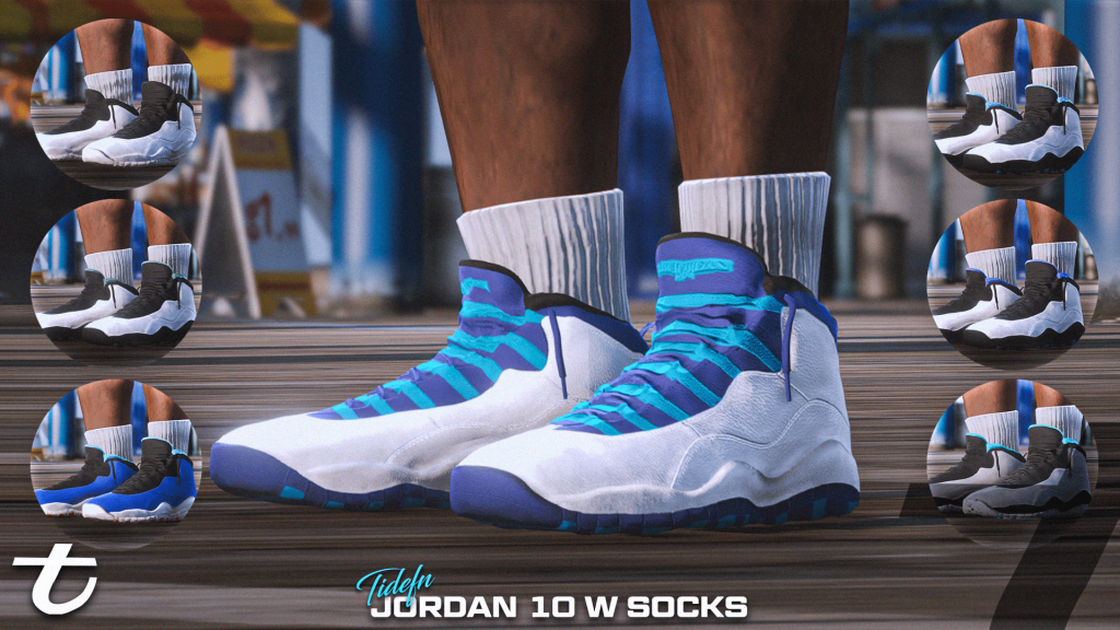 Air Jordan 10 Low w/ Socks for MP Male