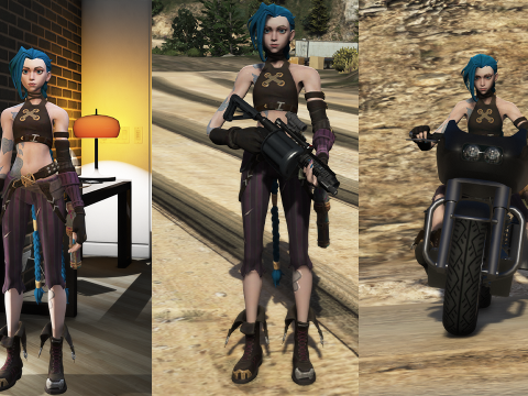 Arcane Jinx [Add-On Ped / FiveM] 1.0