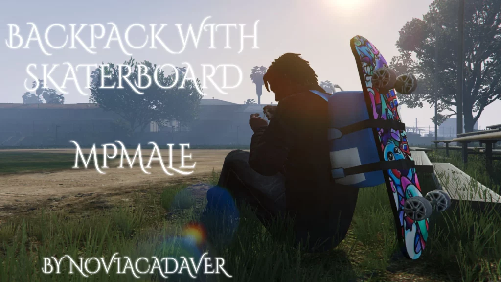 Backpack and Skaterboard MPmale
