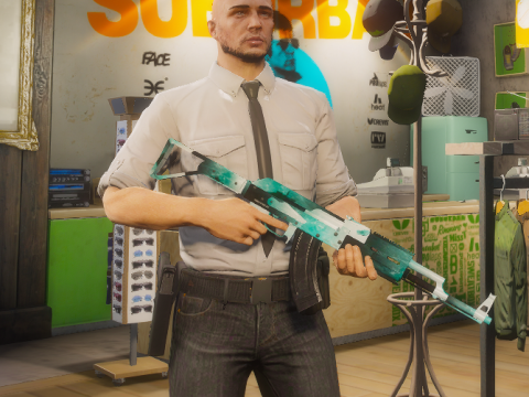 Black Ice Assault Rifle 1.0