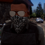 Black bandana for Franklin 1.0