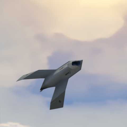 Boeing bird of prey [Add-On] 0.1 – GTA 5 mod