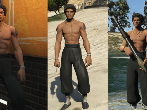 Bruno Mars Fortnite Silk Sonic [Add-On Ped / FiveM] 1.0
