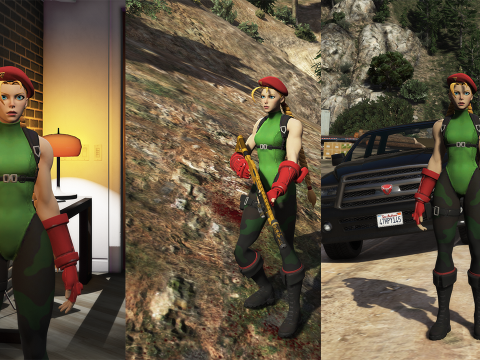 Cammy Fortnite [Add-On Ped / FiveM] 1.0