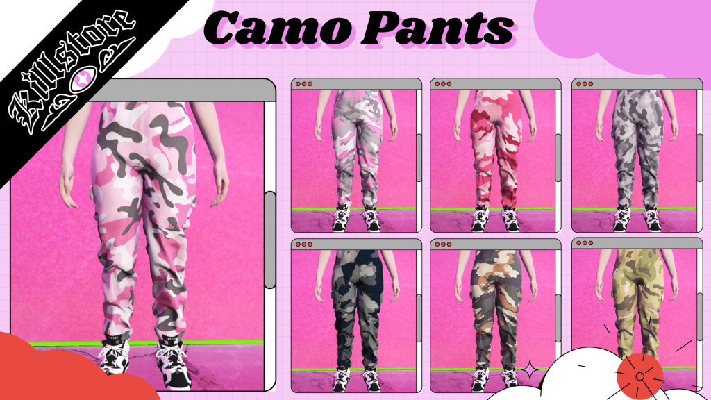 Camo Pants For MP Female 1.0