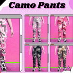 Camo Pants For MP Female 1.0