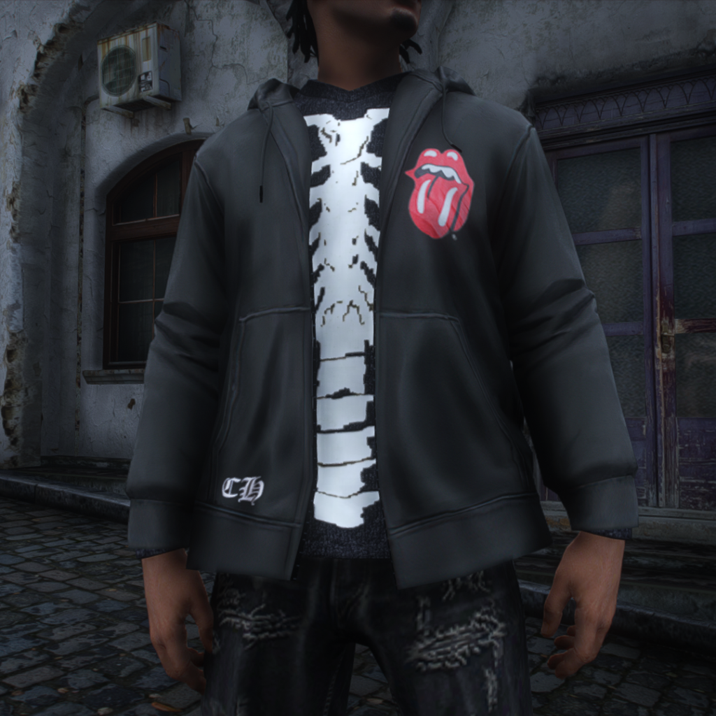 Chrome Hearts × The Rolling Stones Hoodie for MP Male 1.0