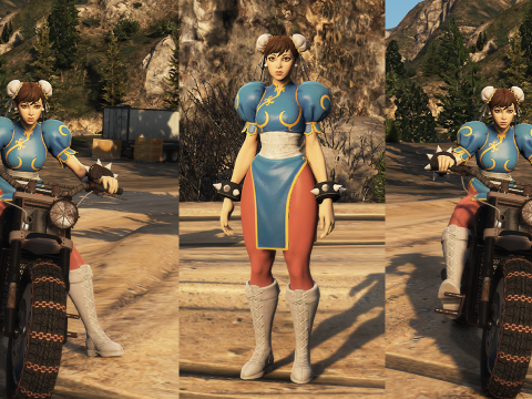 Chunli Street Fighter Fortnite [Add-On Ped / FiveM]