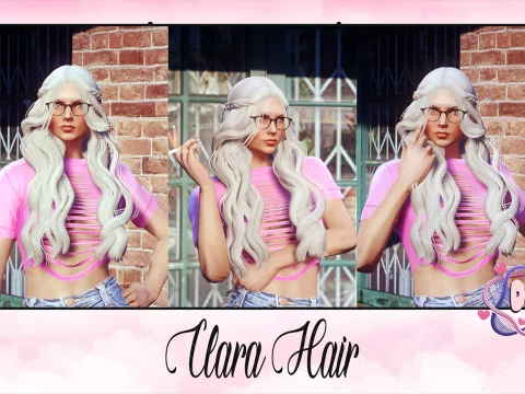 Clara Hair - MP Female 1.0