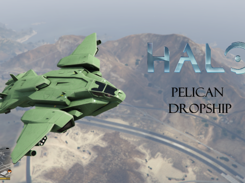 D77-TC Pelican dropship from Halo [Add-On] 0.2