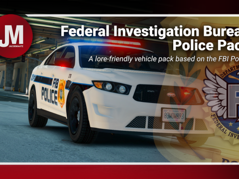 FIB Police (FIBP) Pack [Add-On | Lore Friendly | Soundbank | Template | FiveM-Ready] (Based on FBI Police) 3.03
