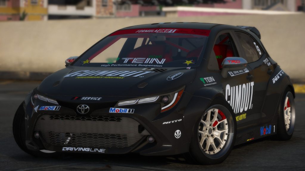 Formula Drift Toyota Corolla #411 [Add-On / Replace | LODs | Unlocked] 1.0