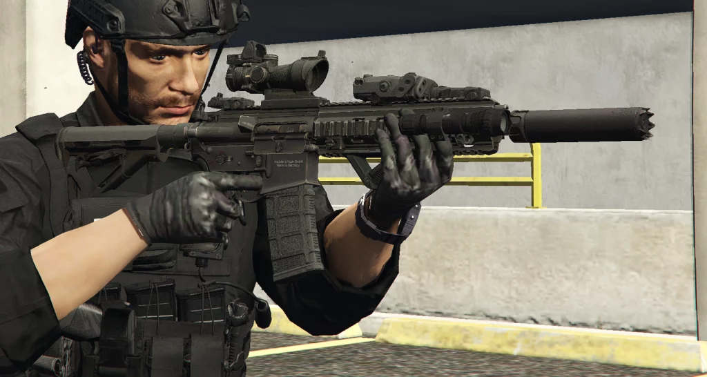 HK416 from EFT [Replace|Animated] v1.0 (release)