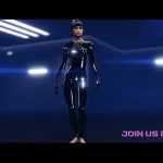 Latex Cat Suit Ultra Reflective Latex Cat Suit Ultra Reflective