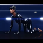 Latex Cat Suit Ultra Reflective