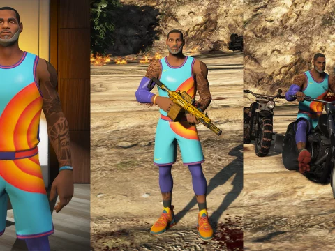 Lebron James [Add-On Ped / FiveM]