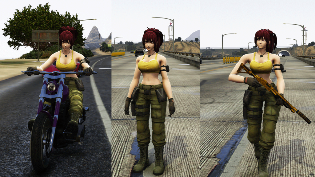 Leona from King Of Fighters KOF [Add-On Ped / FiveM] 1.0