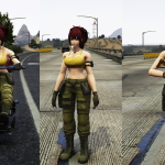 Leona from King Of Fighters KOF [Add-On Ped / FiveM] 1.0