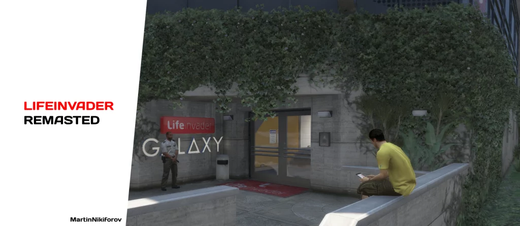 LifeInvader Remasted & Radiostation Galaxy [Menyoo] 1.0