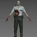 Lt. Marvin Branagh from RE:2 Remake [Add-On Ped] 1.0