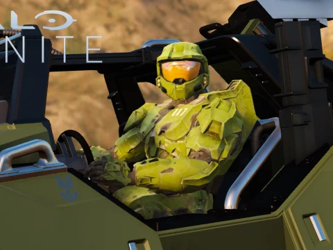 Master Chief(Halo infinite Retexture) 1