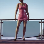 Maximum Latex Dress retexture for MP Female 1.0