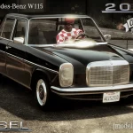 Mercedes-Benz W115 200d + Taxi [Add-On / Replace | LODS] 1.0