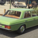 Mercedes-Benz W115 200d + Taxi [Add-On / Replace | LODS] 1.0