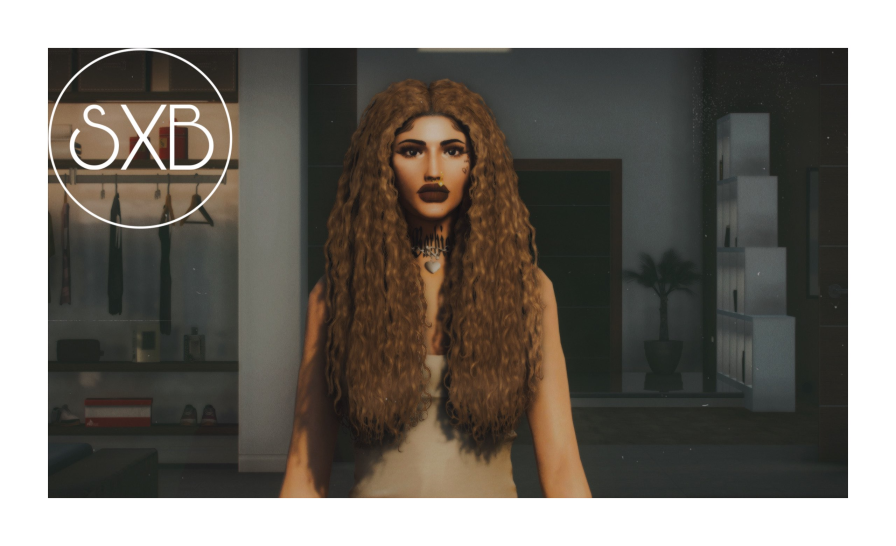 Natural Type Hair For MP Female 1.0