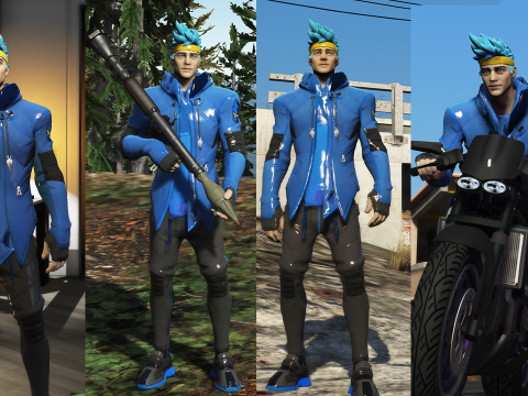 Ninja Fortnite [Add-On Ped / FiveM] 1.0