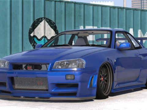 Nissan Skyline GT-R34 Z-Tune [Add-On / FiveM / Tuning] 1.0