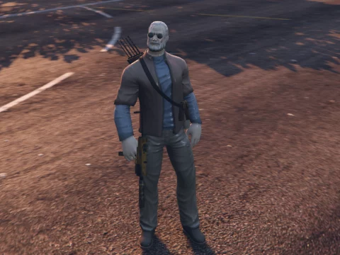 OLD Hawkeye Logan Marvel [Add-On Peds / Five-M] 1.0