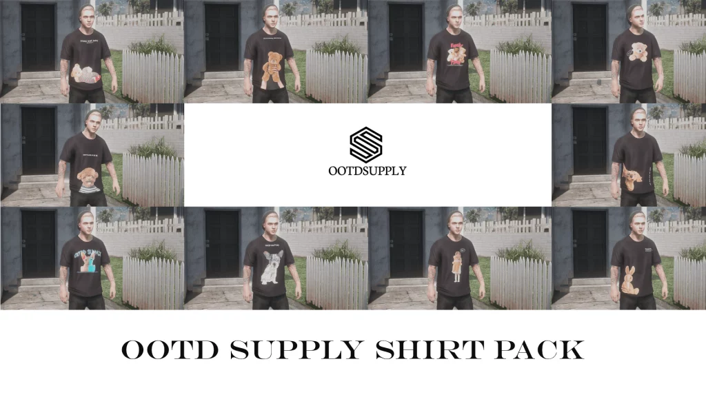 OOTD SUPPLY Shirt Pack For Franklin 1.0