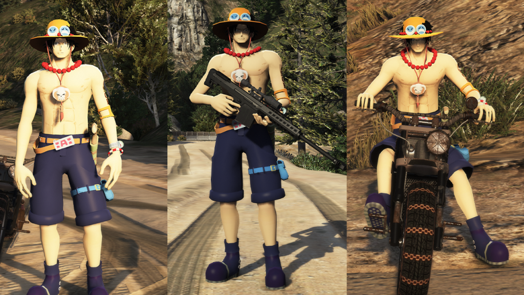 Portgas D Ace [Add-On Ped / FiveM] 1.0