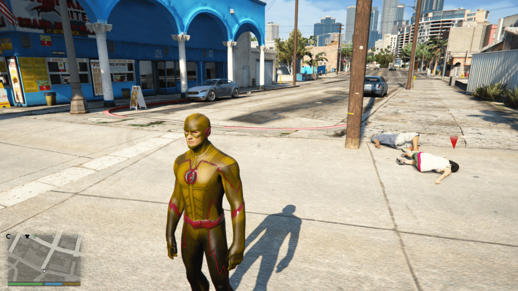 (Retexture) Reverse flash Fortnite model 1.0