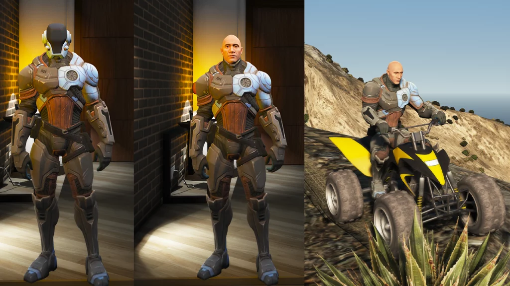 Rock Dwyane Johnson Foundation [Add-On Ped / FiveM]