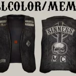 SINNERS MC Vests for MP Male 1.0
