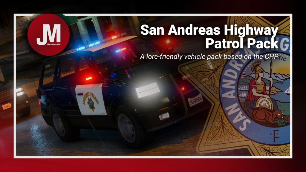 San Andreas Highway Patrol (SAHP) Pack [Add-on | Lore-Friendly] (Based on CHP) 1.01